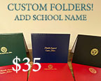 Custom Diploma Covers: NEW! Add Text